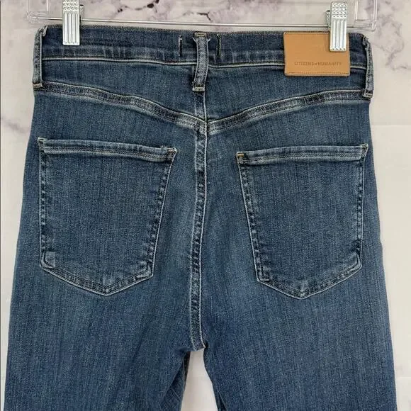 CITIZENS OF HUMANITY Jolene Vintage Slim High Rise Jeans Undercurrent Size 27 - Picture 13 of 16